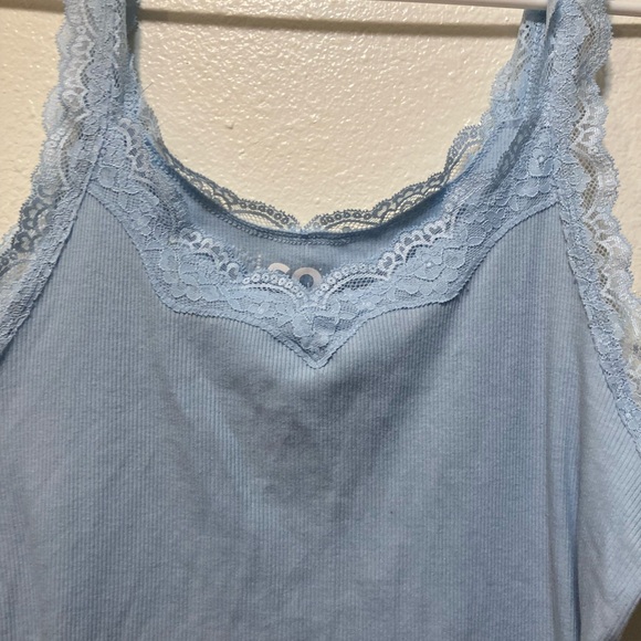 Lace Trim Tank Top - Picture 3 of 3
